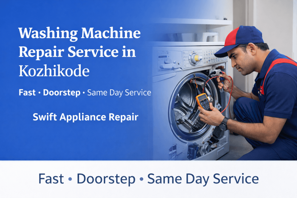 Front load washing machine repair in Calicut