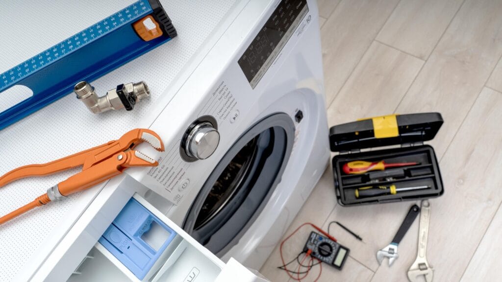 Washing machine maintenance and fixing